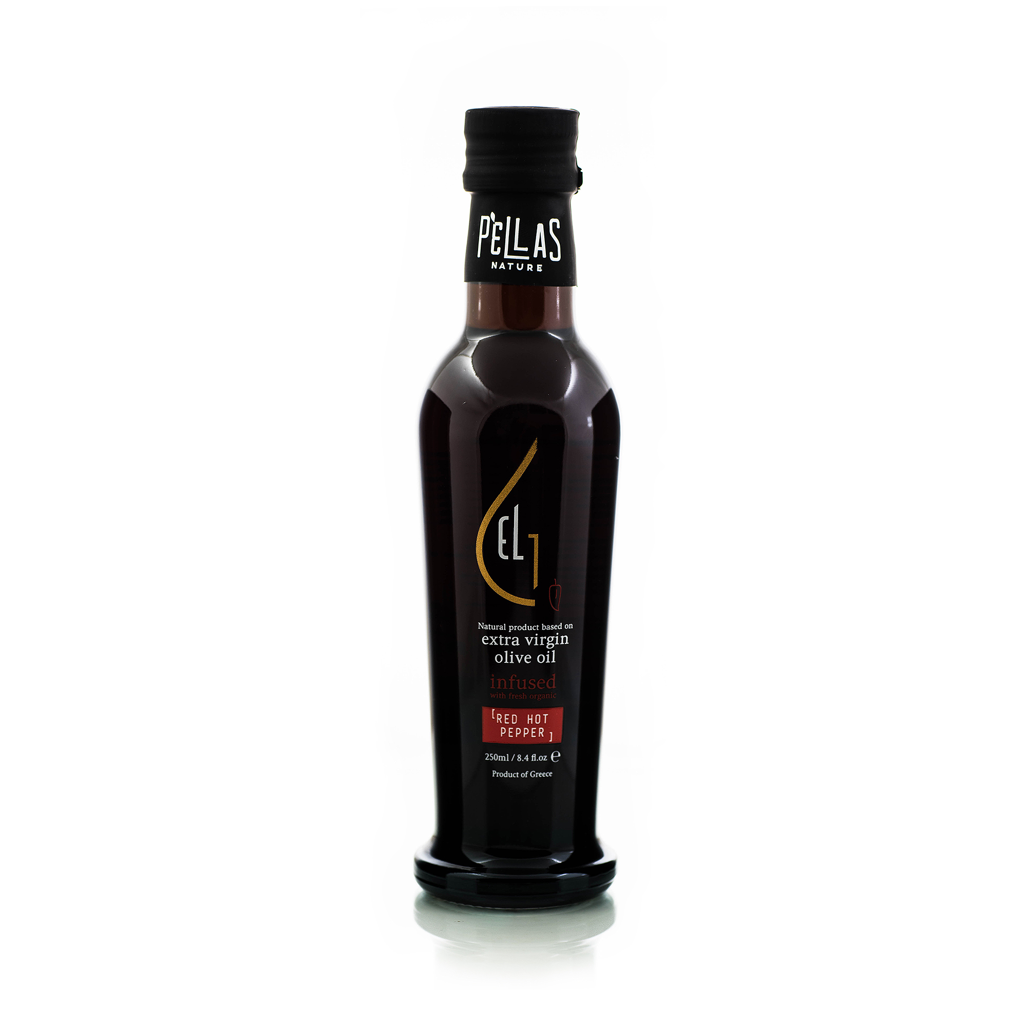 Pellas Nature Red Hot Pepper infused Olive Oil 8.45 oz Bottle