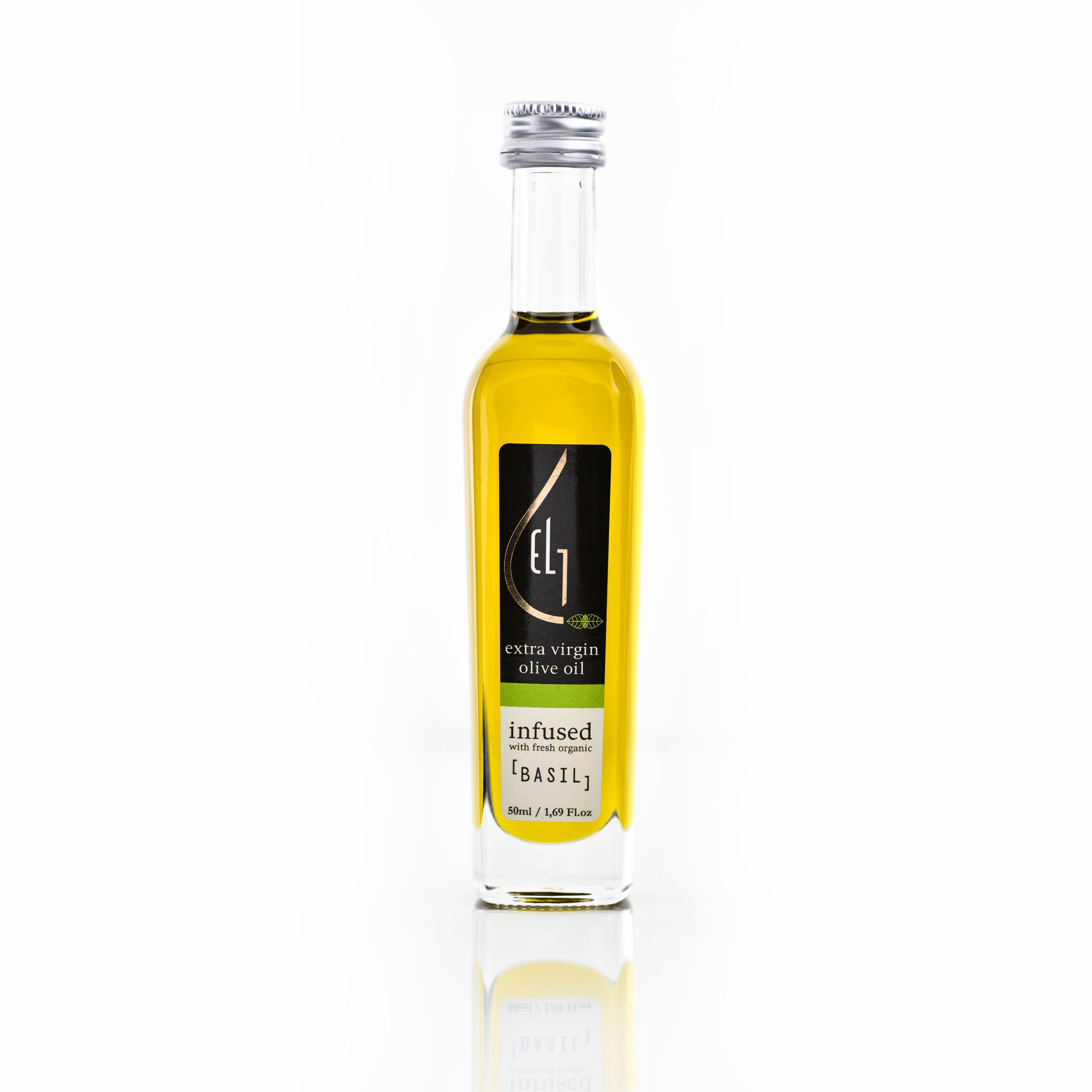 Pellas Nature Basil infused Olive Oil 1.69 oz Bottle