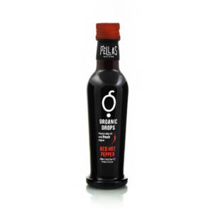 Organic Drops Red Hot Pepper 250ml bottle