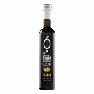 Organic Drops Lemon Olive Oil 3.38 fl.oz Bottle
