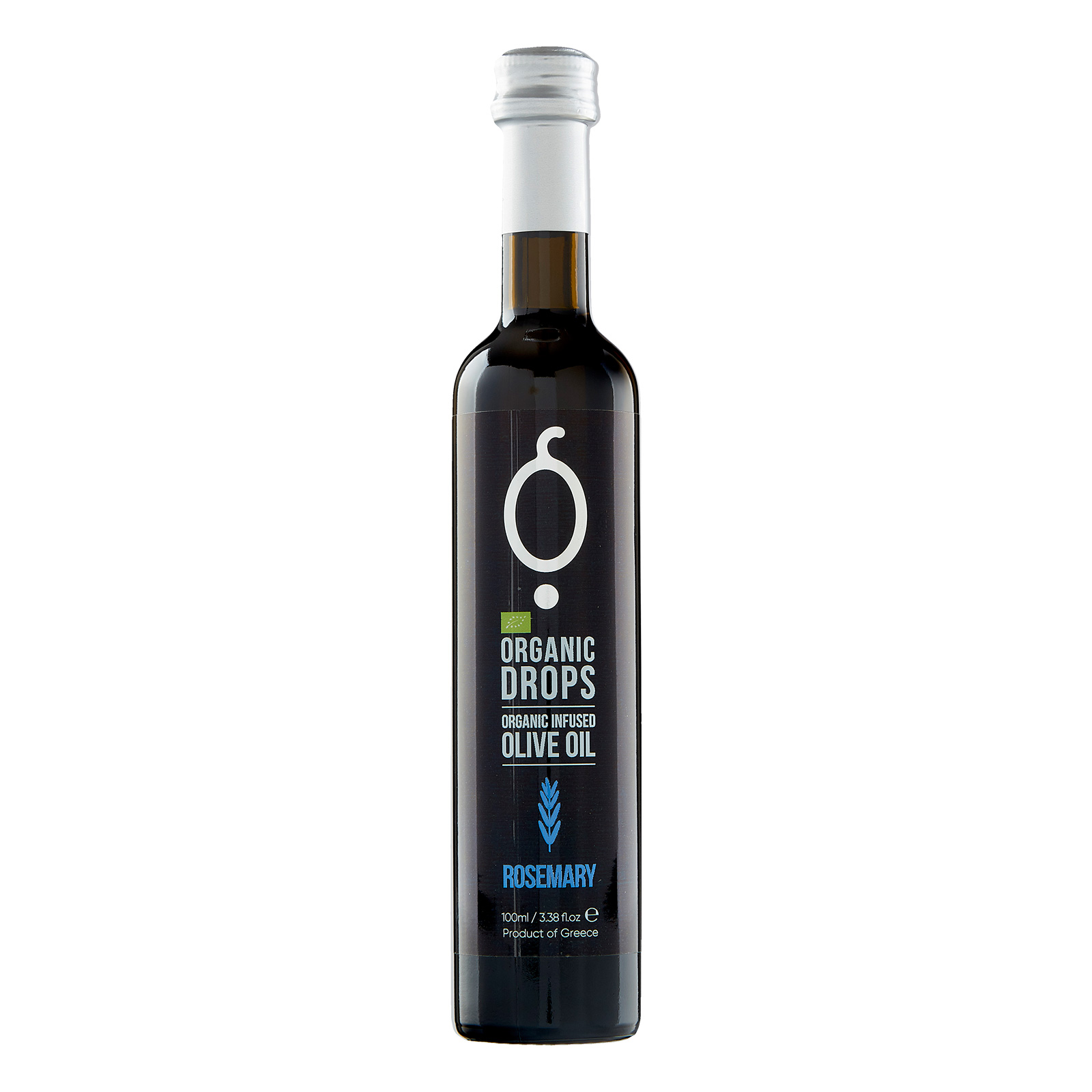 Organic Drops Rosemary Olive Oil 3.38 fl.oz Bottle